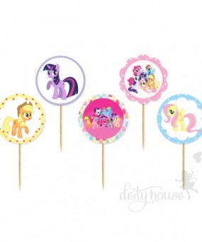 Cupcake Topper - My Little Pony