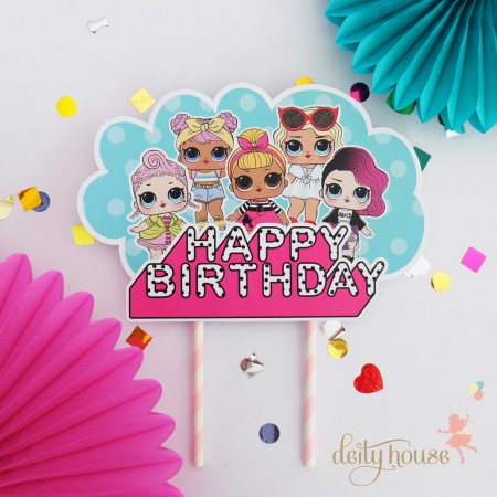 Lol Cake Toppers - Etsy UK